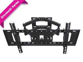 Super Economy Double Arm Full-Motion Tv Wall Mount